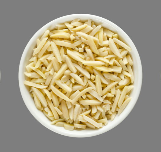 שקדים מולבנים גפרורים במשקל - 1 קילו