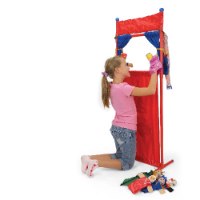 מתקן תאטרון בובות גדול לילדים