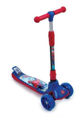 קורקינט 3 גלגלים הפוך מתקפל מקצועי ספיידרמן