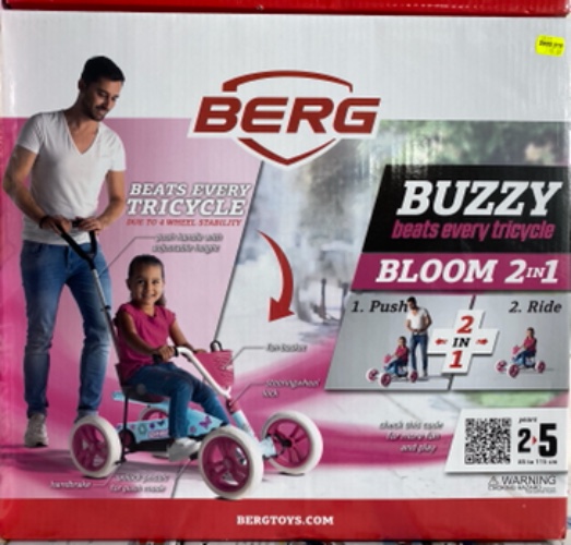 באגי ורוד לגיל 2-5