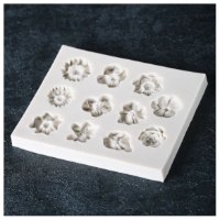 תבנית פרחים לעיצוב עוגה