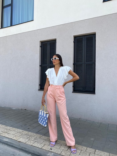 מכנס אוליבר אפרסק