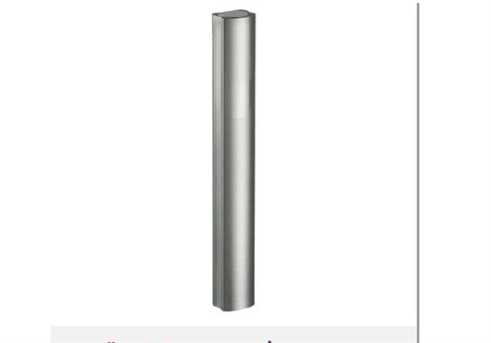 מזוזה אלומניום אפור כהה ש' מודפסת 12 ס"מ