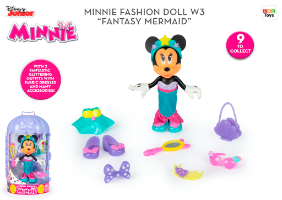 מיני מאוס- בובת אופנה בת ים קסומה