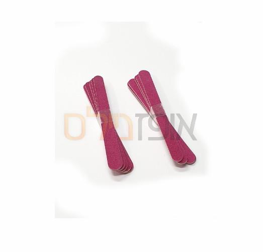 פצירות צרות עץ קצרות 10 יח