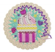 ריקמה לפי צבע - קאפקייק