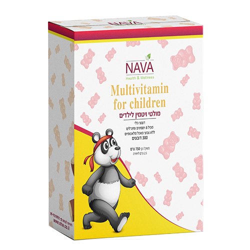 נאוה דובונים מולטי ויטמין 300 יח
