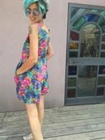 אוברול צבעוני מטריף מידה L/XL