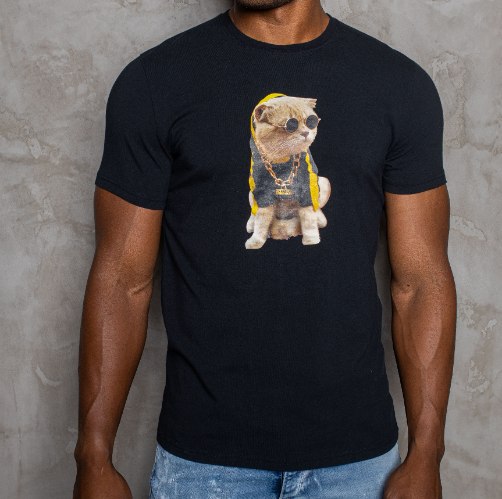 גברים | T-AKASHI CAT BLACK