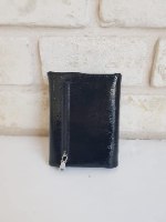 ארנק דמוי עור שחור לקה 4003