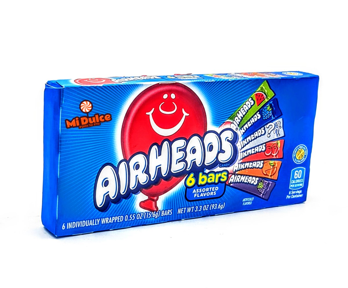 Airheads 6 Bars, כולל טעם מסתורין!