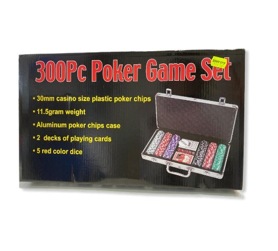 מזוודה פוקר 300 חלקים