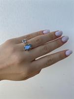 טבעת קייט כסף