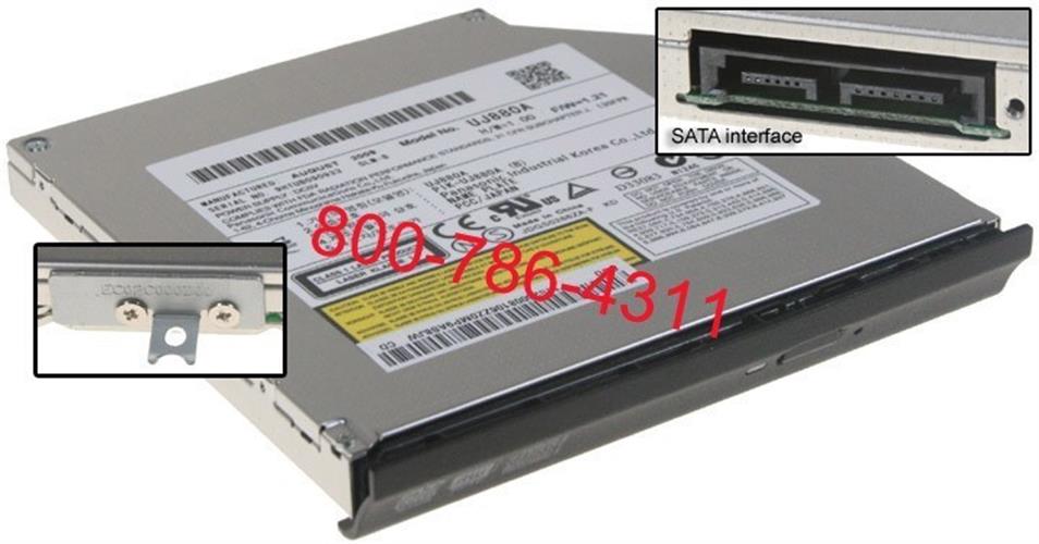 Lenovo G550 , B550 DVD±R/RW SATA צורב מקורי למחשב נייד