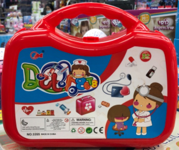 ערכת רופא עם אביזרים