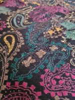 חולצת פייסלי מכופתרת זורמת מאד M/L