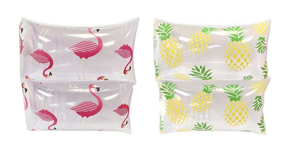 מצופי ידיים אננס / פלמינגו