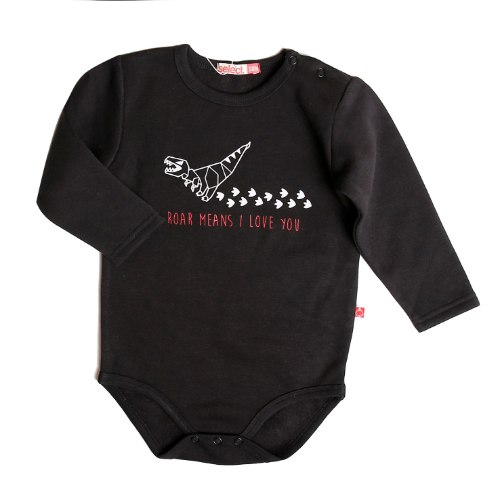 בגד גוף פוטר שחור בייבי בנים