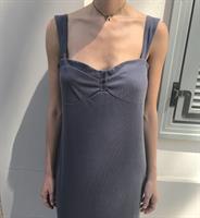 שמלת לוסיל אפור כהה