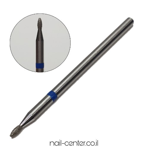 ראש שיוף למניקור - טיפה קטן כחול