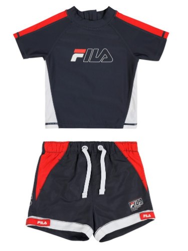 בגד ים בנים 2 חלקים FILA כחול 12M-6Y