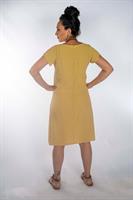 שמלה עם שרוול ומחשוף