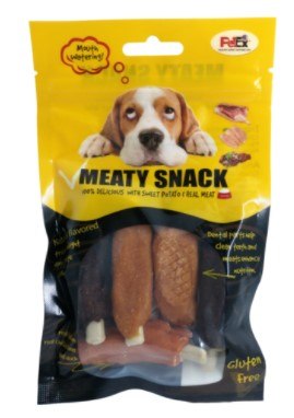 MEATY SNACK חטיף עוף וברווז 80 גרם