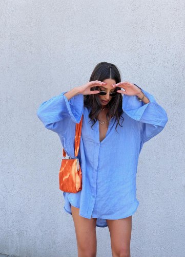 חולצת באנה תכלת