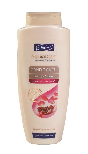 דר פישר נטורל קר מרכך רגיל בשילוב תמציות ורדים וחלב רימונים Natural Care