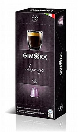100 קפסולות גימוקה תואם (נספרסו gimoka Lungo (Nespresso