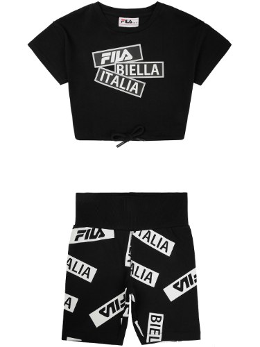 חליפת FILA טייץ בייקר שחור 2-16