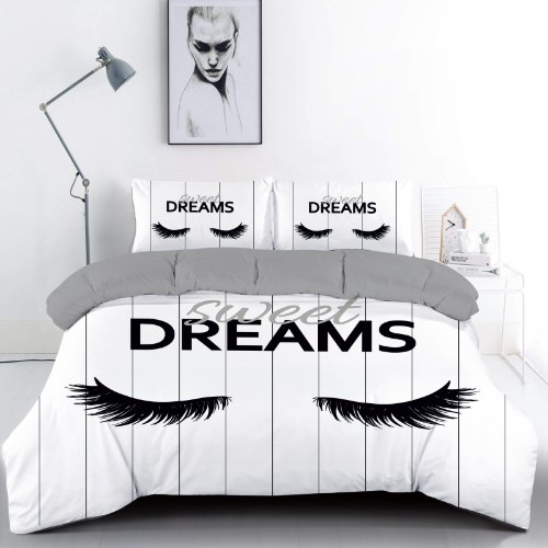 סט מצעים למיטת יחיד 100% כותנה דגם שיק - 883