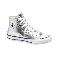 נעלי ילדים CONVERSE/ALLSTAR צבע כסף