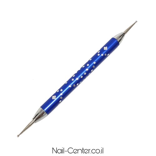 מנקד עם אבנים - כחול