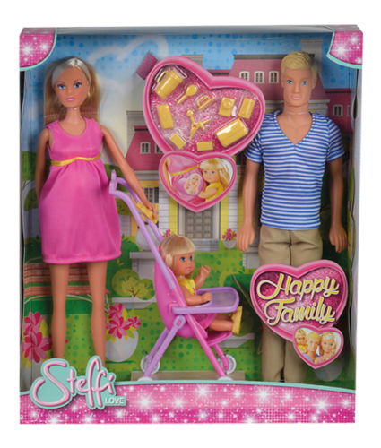 בובת סטפי וקווין - משפחה מאושרת Steffi