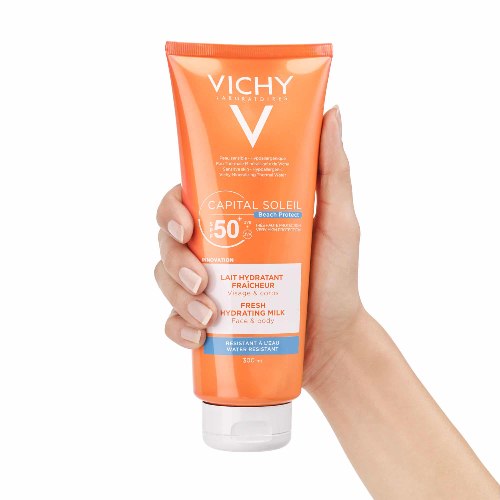 VICHY תחליב להגנה גבוהה לפנים ולגוף  300 מל  + SPF 50