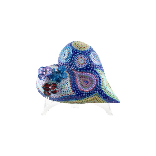 לב כחול לתלייה