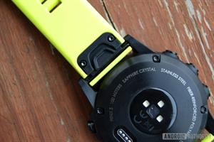 רצועה מקורית לשעון גרמין Garmin Fenix 5 QuickFit 22 Watch Bands צהוב