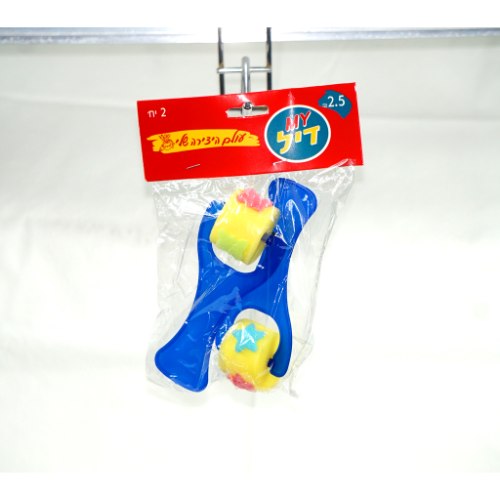 חותמת ספוג בגלגלת 2 יח'