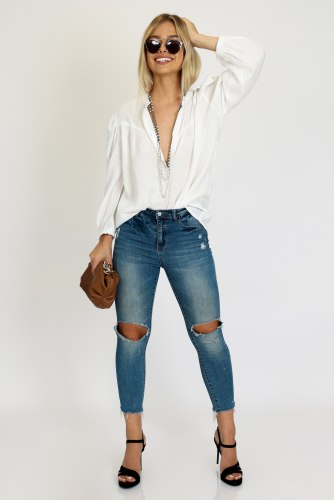 חולצת לילוש  לבן/שחור/סגול/ורוד/תכלת