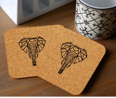 פיל תחתיות לכוסות