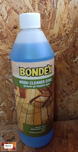 חומר ניקוי לדק עץ חיצוני  BONDEX WOOD CLEANER