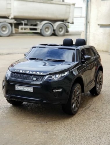 לנדרובר דיסקרבי ספורט  12V עם רישיונות שחור