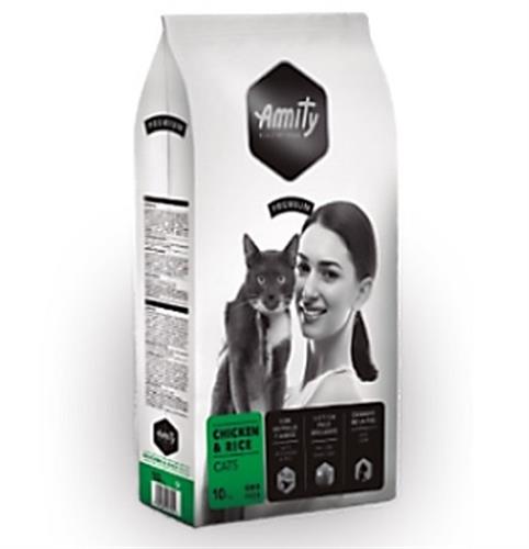 Amity פרימיום עוף ואורז 10 ק"ג