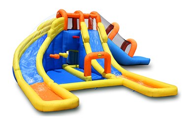 פארק מים גדול כולל קיר טיפוס משמשונית דגם 9045