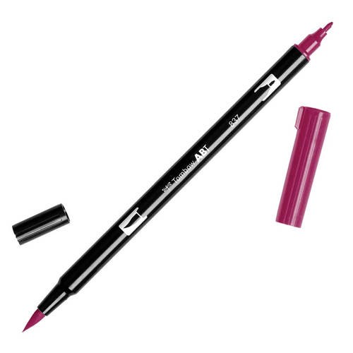 TOMBOW טוש דו"צ מים - WINE RED 837