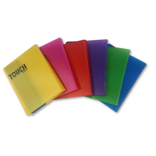 אוגדן למחברות מגוון צבעים- טאץ