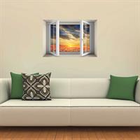 חלון בנישה שקיעה בשדה כלניות דגם 5001