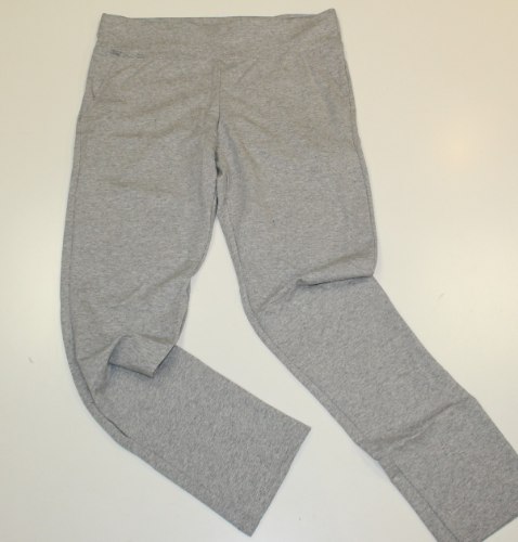 מכנס נשים כיסים חגורה רחבה אפור