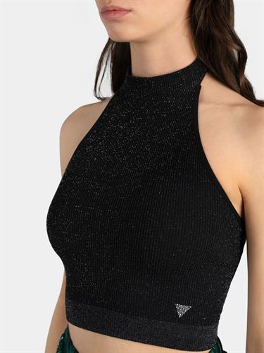 טופ לורקס קולר  GUESS שחור